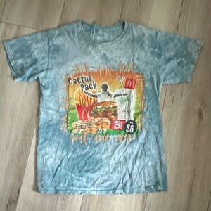 Cactus Jack blue Mcdonalds T-shirt